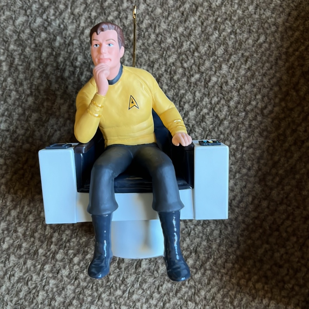 Hallmark Star Trek Captain James T. Kirk Ornament